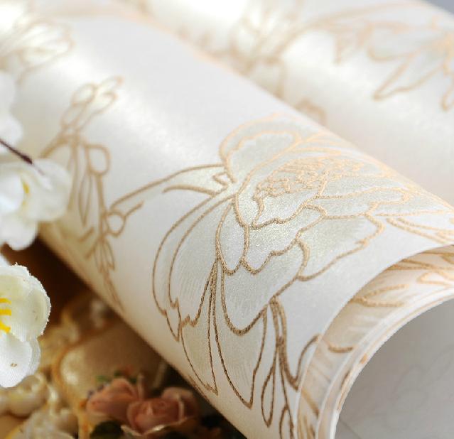 本木墙纸中式田园风壁纸