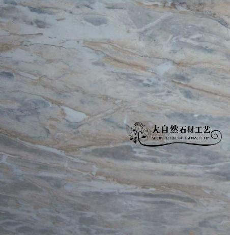 经典银灰色天然大理石 酒店别墅地砖墙面定制