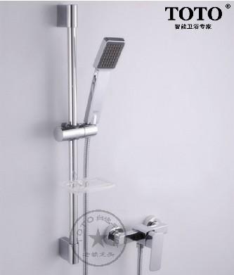 简易花洒套装浴缸龙头淋浴花洒套装全铜