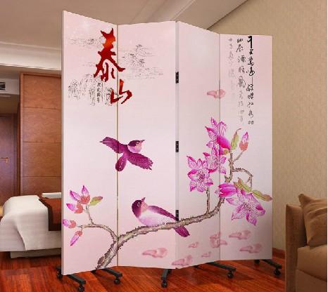 玄关门实木布艺酒店办公 泰山 pf4-17