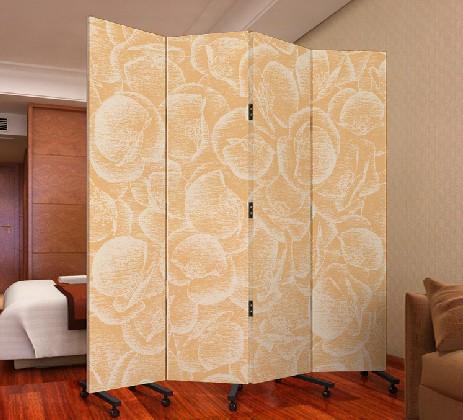 玄关门实木布艺酒店办公圆满 pf4-18