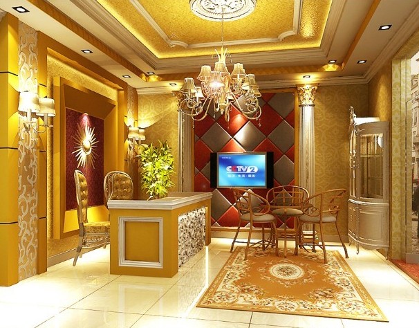 屏风、隔断、背景墙:电视背景墙