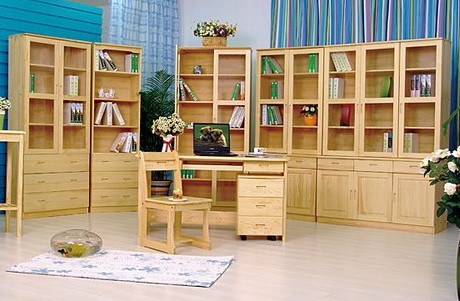 家具:整体书柜