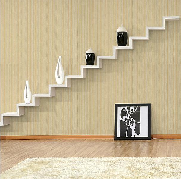 N现代简约竖条纹墙纸壁纸