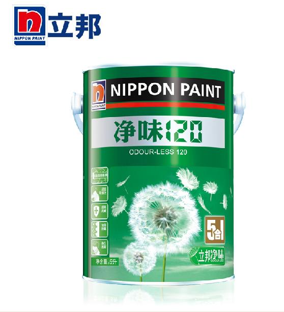 立邦漆 净味120五合一5L单桶面漆