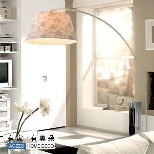 现代简约田园落地灯客厅灯钓鱼灯饰灯具