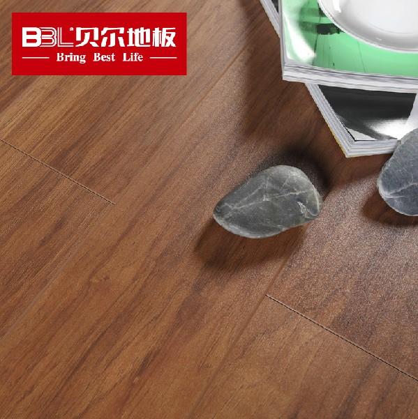 贝尔地板 强化地板 厂家直销 家用耐磨仿实木地板1