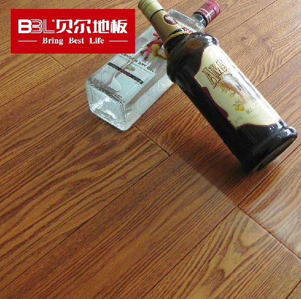 贝尔地板 木地板 多层实木复合地板15mm 白蜡木