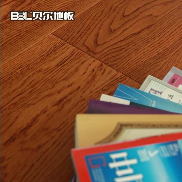 贝尔地板 厂家直销 木地板 实木复合地板 栎