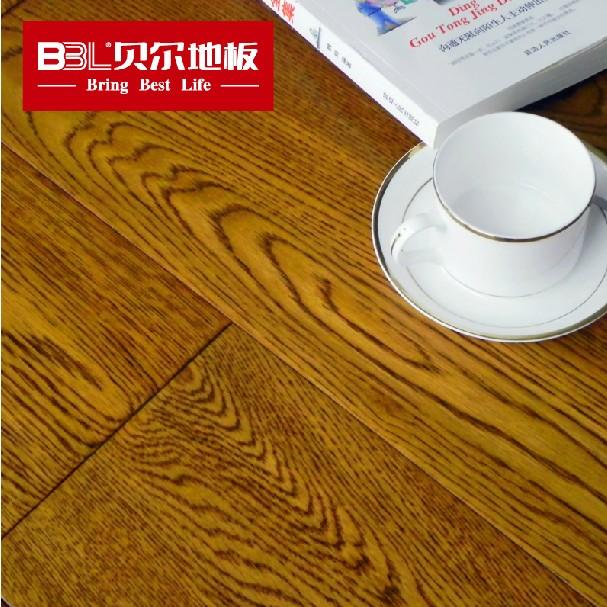 贝尔 多层实木复合地板15mm 地热地暖加厚保温 