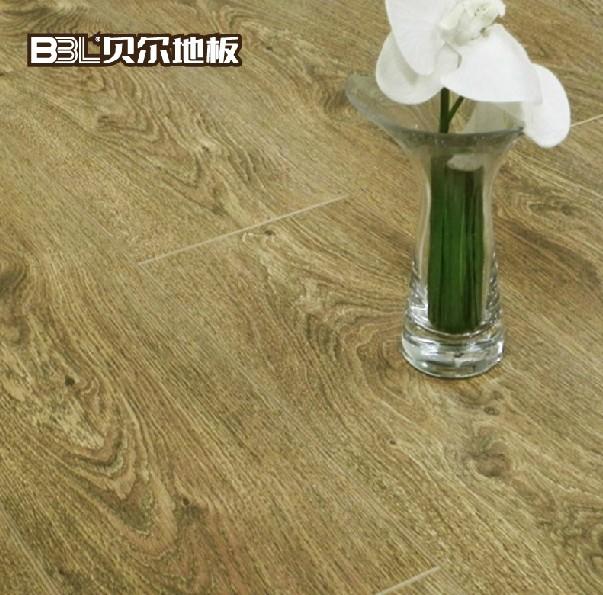 贝尔地板 木地板 强化复合地板 12mm家用地暖 