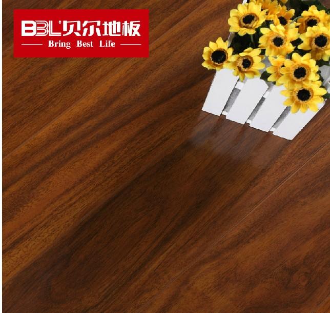 贝尔地板 木地板 复合强化地板 12+2mm 家用