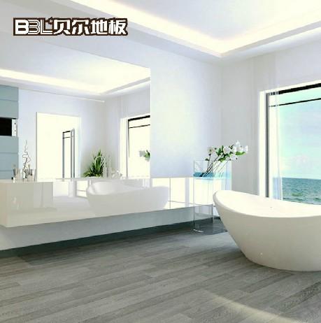 贝尔地板 强化复合木地板 仿实木浮雕纹理 8mm家