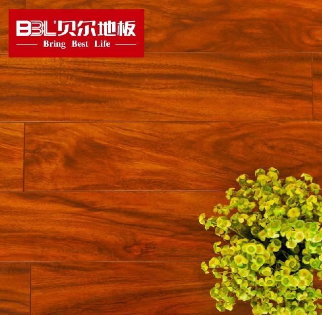 贝尔地板 强化复合地板12+2mm木地板 厂家直销