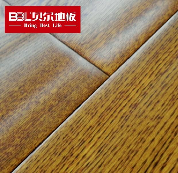 贝尔 多层实木复合地板15mm 地热地暖加厚保温 