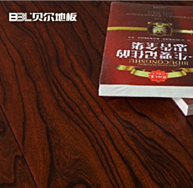 贝尔地板 多层实木复合地板15mm 榆木 欧式艺术