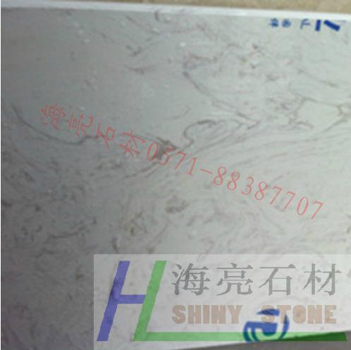 杭州海亮石材高档人造大理石爵士白门槛窗台石楼梯背景