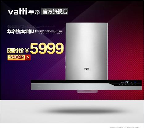 Vatti/华帝 i11024 华帝抽油烟机燃气灶