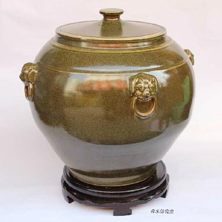 陶瓷茶叶末釉 仿古米缸米桶水缸酒缸 
