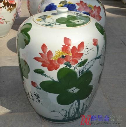 景德镇陶瓷米缸米桶酒缸腌菜缸 储物罐