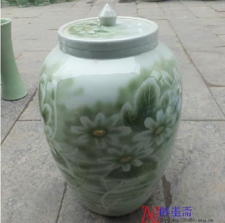 景德镇陶瓷米缸米桶 腌菜缸储物罐腌肉缸面粉缸