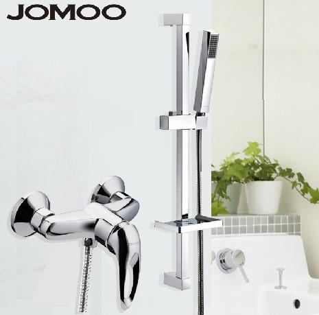  单功能升降手提花洒带升降杆