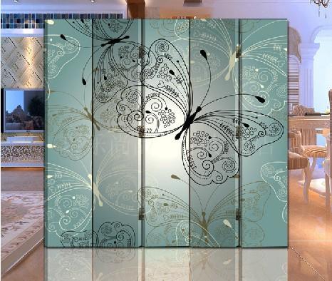 实木折叠屏风隔断 客厅玄关门 时尚田园家居