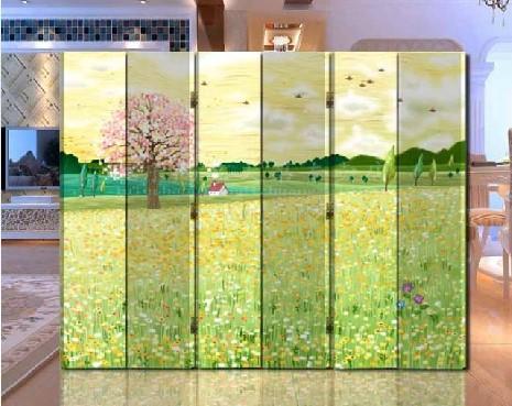 改善风水 办公酒店 屏风 时尚装饰隔断玄关（田园春