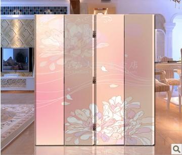 四扇折叠屏风 简约时尚客厅办公装饰 玄关隔断