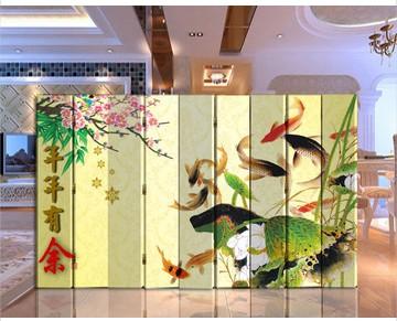  办公隔断 客厅办公酒店 玄关隔断 折屏