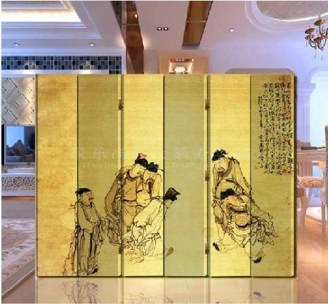 改善风水 办公酒店 屏风（国画）