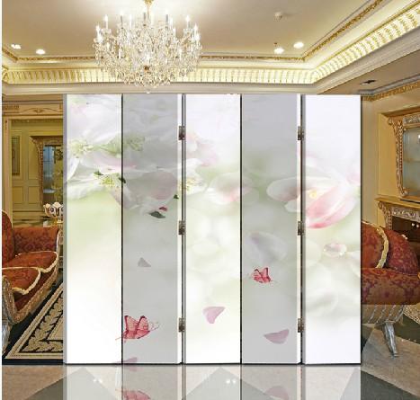  实木防水屏风 时尚办公酒店 玄关隔断装饰