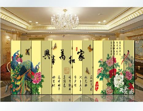 美化装饰 改善风水 时尚双面隔断玄关