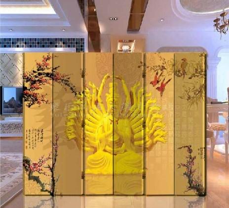 热卖屏风 改善风水 办公酒店 屏风（千手观音）