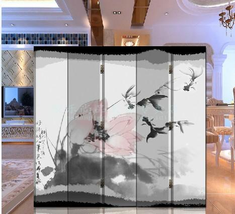 隔断玄关门 时尚折叠屏风 办公酒店装饰
