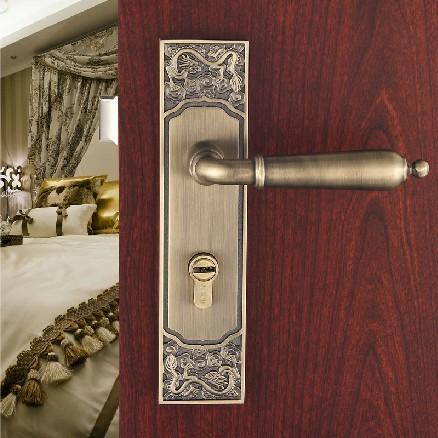 豪华欧式室内门锁执手锁 分体房门锁