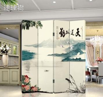 装饰屏风隔断办公实木屏风 lls_A059