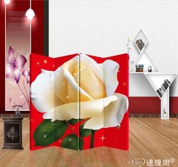 实木屏风办公隔断简约折屏门厅隔断 P4130