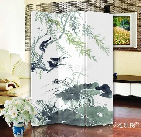 折叠屏风隔断家装屏风双面屏风ap123