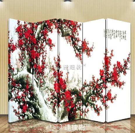 现代时尚玄关实木屏风 隔断家居lls_503