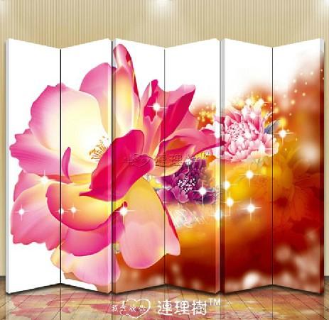 框架折叠屏风 玄关隔断屏风 家居时尚lls_614