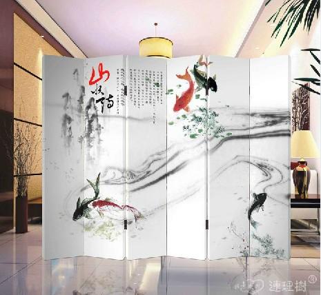 定制屏风 时尚玄关双面屏风隔断 lls_615