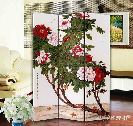 特价隔断 实木框架 门厅隔断 屏风A2606