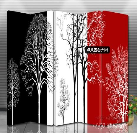 家居时尚屏风隔断双面唯美图案 lo_535