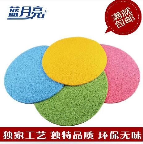 蓝月亮地毯拉丝圈无味塑料PVC喷丝地垫入户玄关阳台
