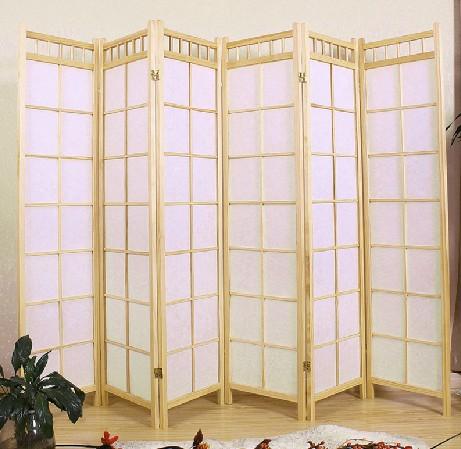 无纺布实木屏风 办公酒店门厅玄关隔断