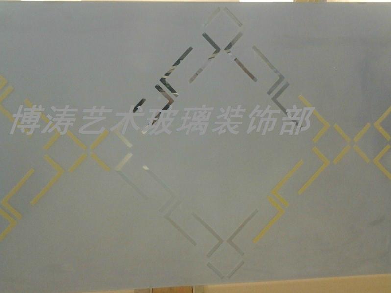 玻璃灰镜磨砂图等艺术工艺玻璃