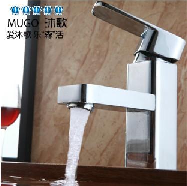 铜体水龙头 面盆脸盆 黄铜坐式 台盆 冷热洗手盆