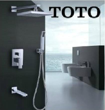 TOTO东陶正品 全铜花洒 暗装花洒