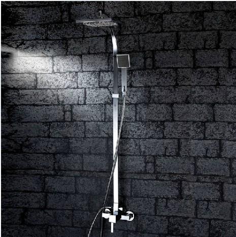 方管高档淋浴水龙头花洒套装